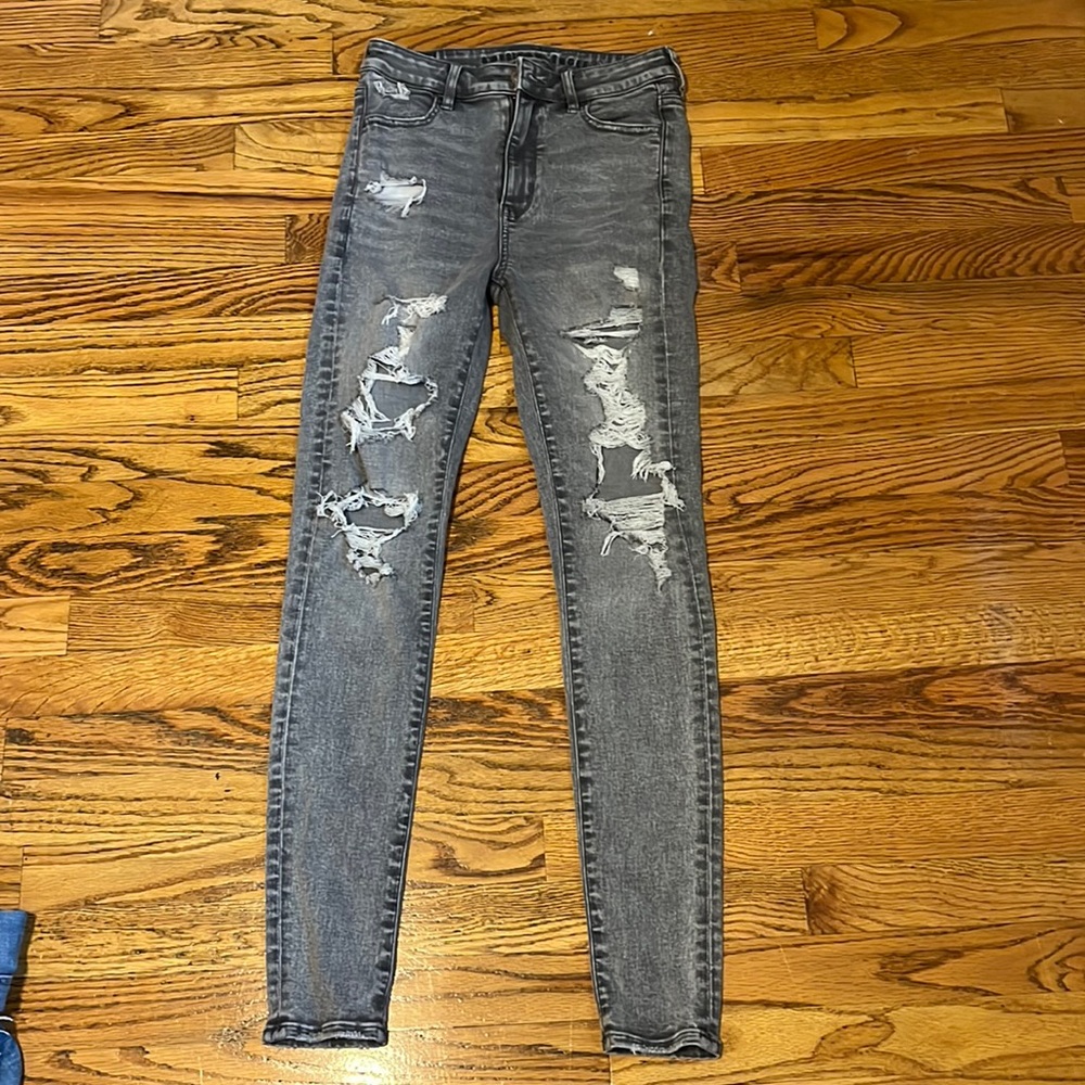 American Eagle,Size 4, Grey